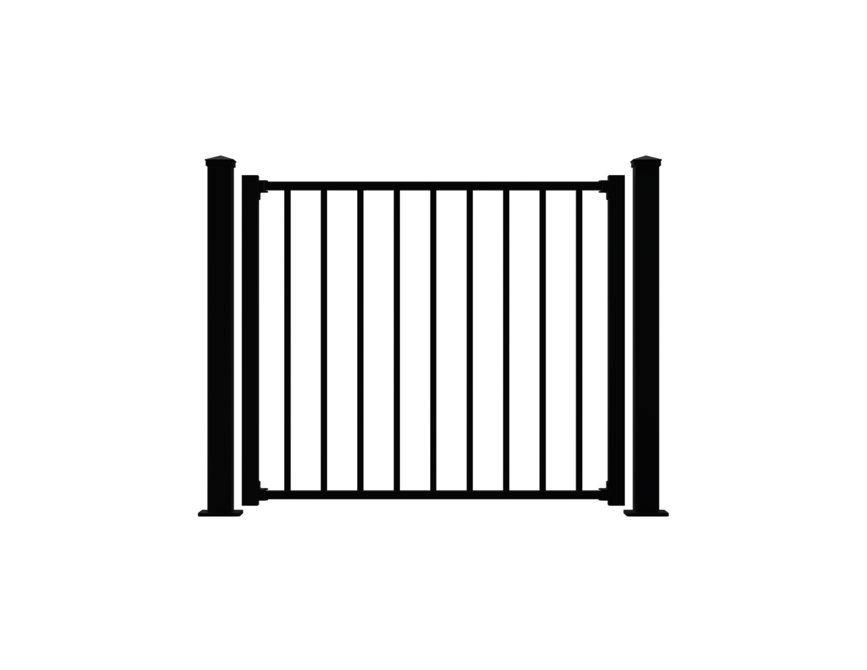 Barrière de piquetage de 4 pieds pour rampes Axxent