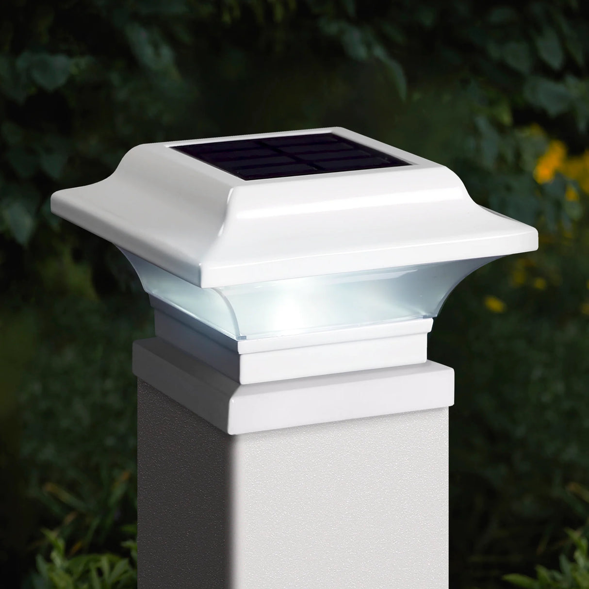 Classy Caps™ 3"X3" Adaptor Imperial Aluminum - White