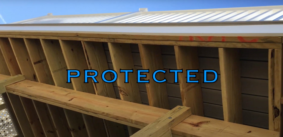 Dexerdry for CLUBHOUSE BOARDS ONLY - Weatherproof Dry Zone Gutter Flange