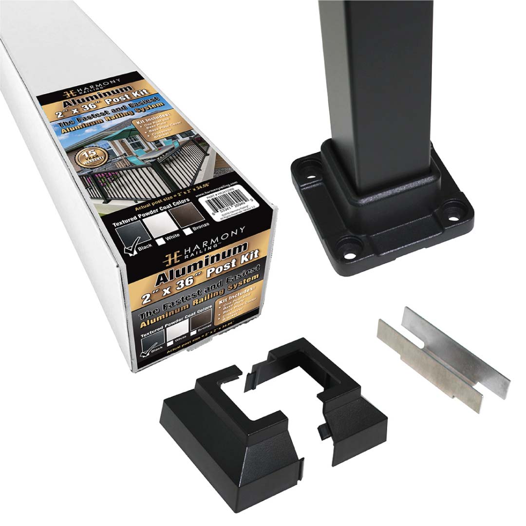 Aluminum Post Kit (for deck)