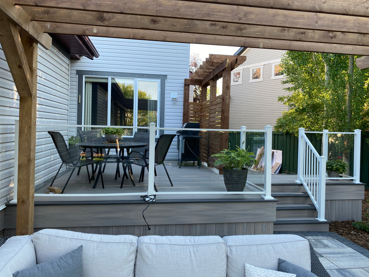 Garde-corps en aluminium Axxent prédécoupés (tailles standard)