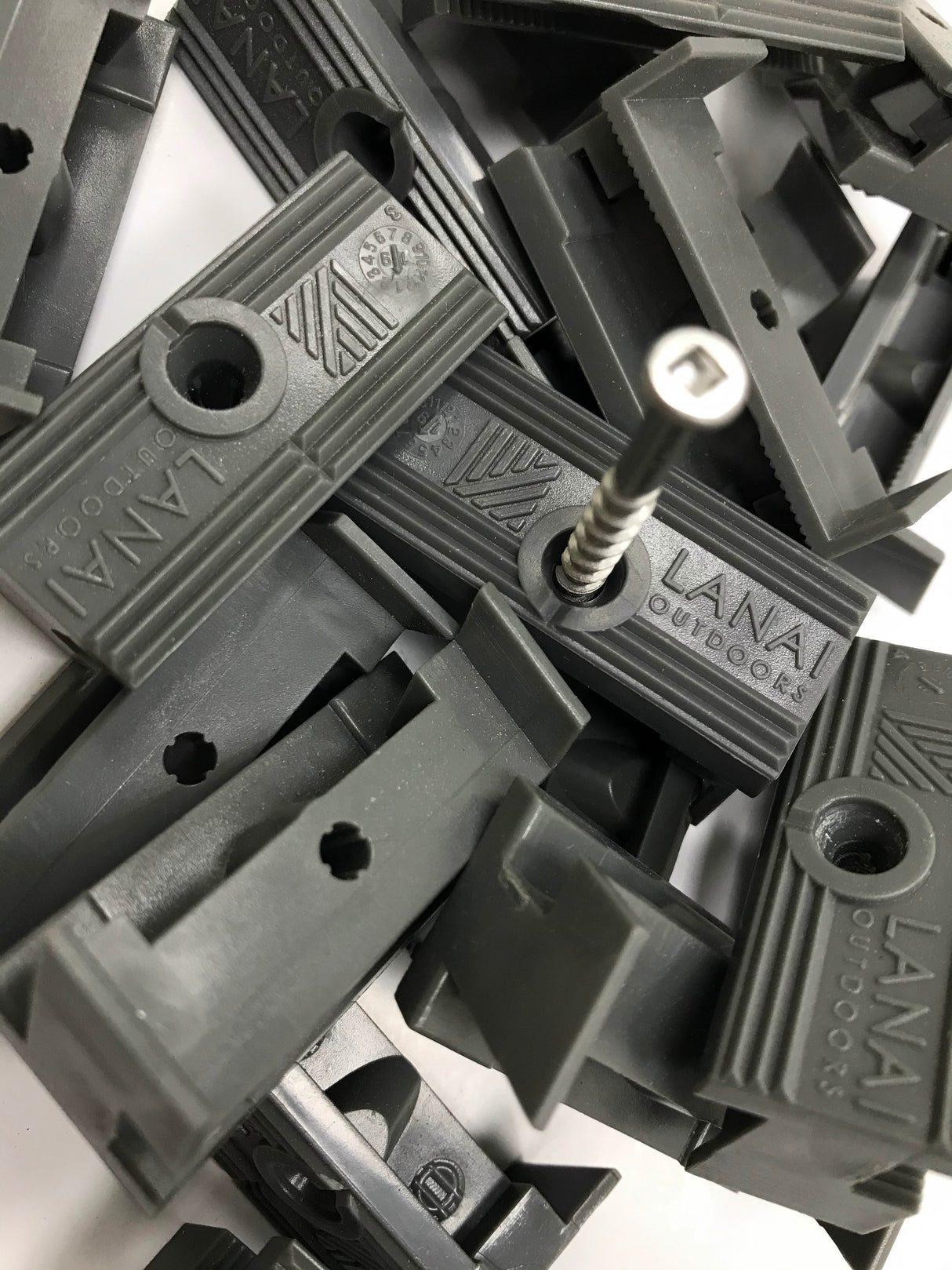 Hidden plank Fastener for Lanai decking (45pcs)