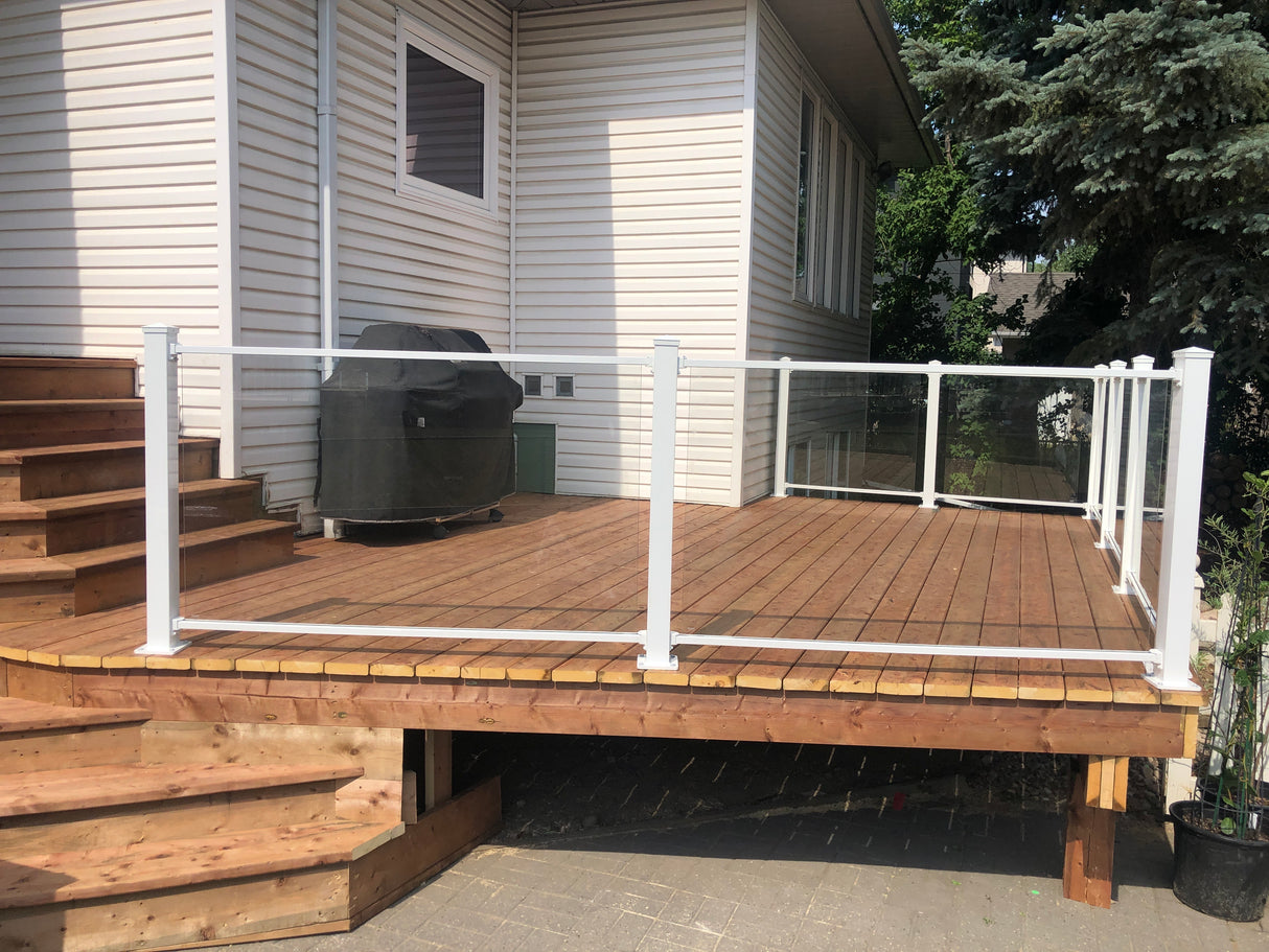 Garde-corps en aluminium Axxent prédécoupés (tailles standard)