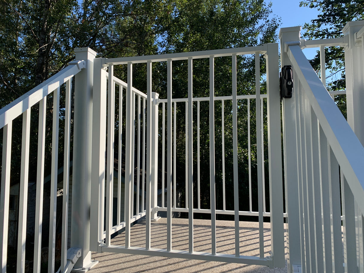 Garde-corps en aluminium Axxent prédécoupés (tailles standard)