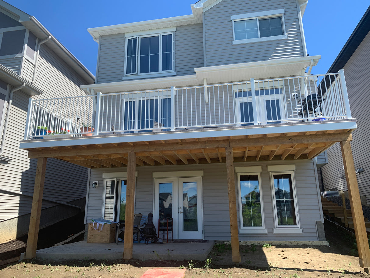 Garde-corps en aluminium Axxent prédécoupés (tailles standard)