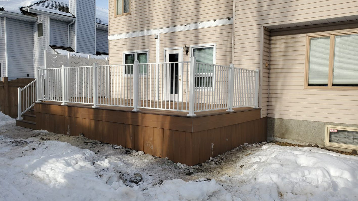 Garde-corps en aluminium Axxent prédécoupés (tailles standard)