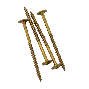 Ensemble de vis pour poteau Sunbelly (bois/composite) (4 pièces)