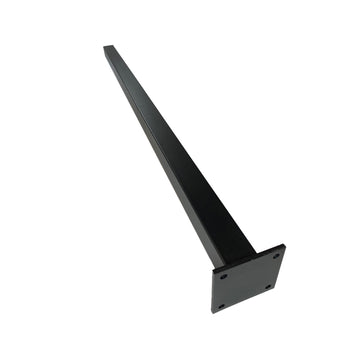 6ft above ground post 3x3" with plate - BC