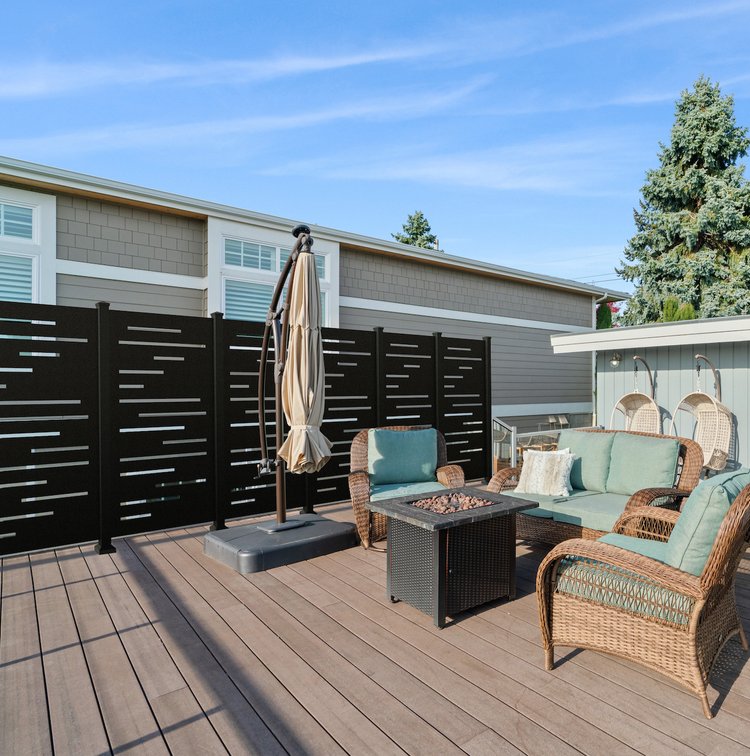 Are the privacy screens suitable for use in homes?