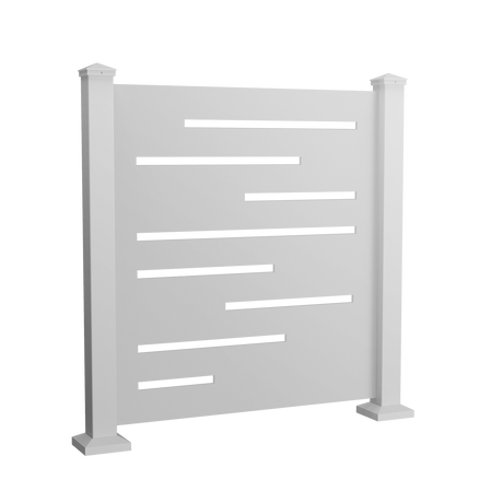 White Privacy Screens