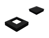 Axxent Railings Post Base Plate Cover and Cap Kit