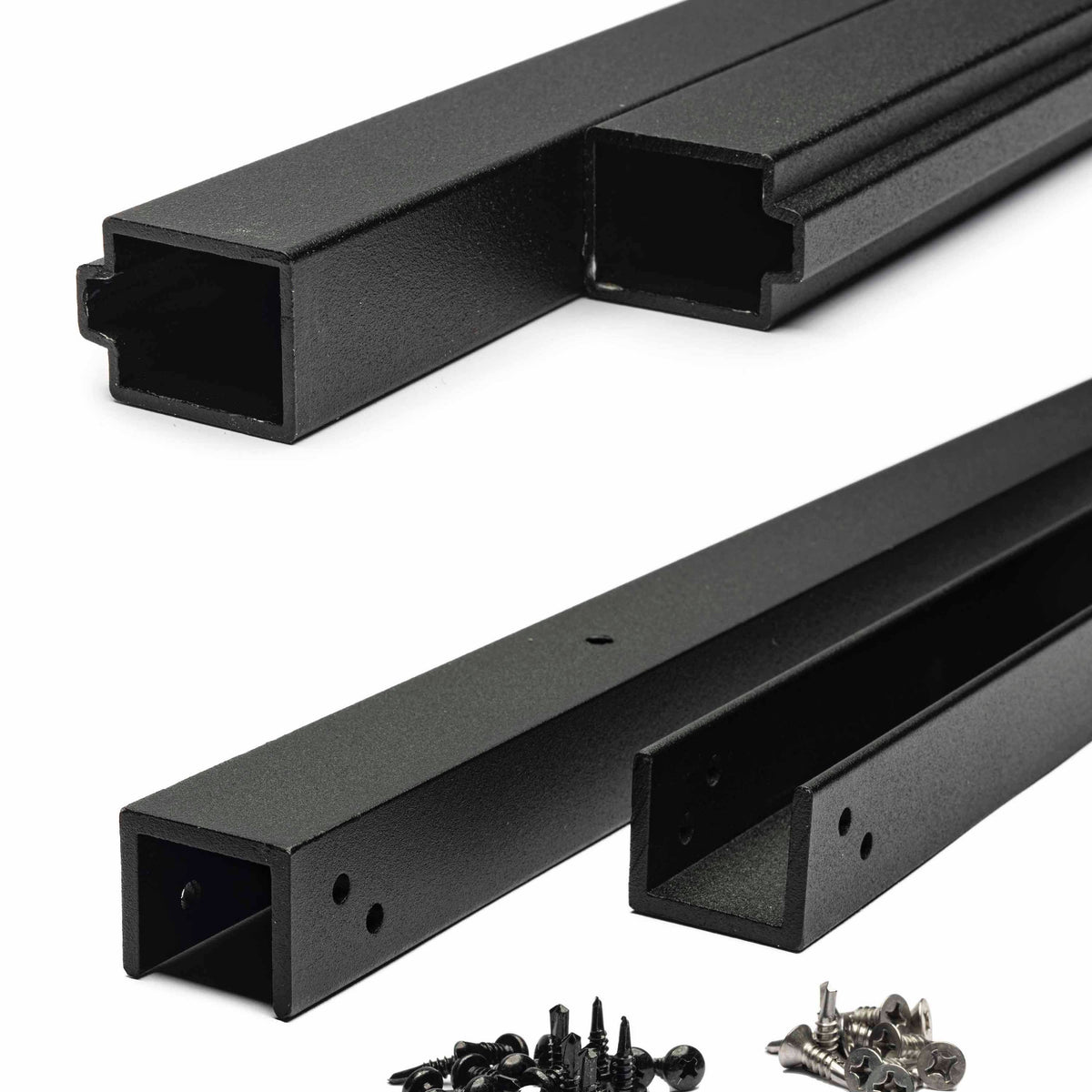 Channel, Rails, Spacers, Screws, kit for composite fencing - 8ft - US