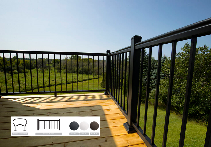 Harmony Aluminum Railings Composite Deck Direct