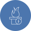 Heat blocking icon