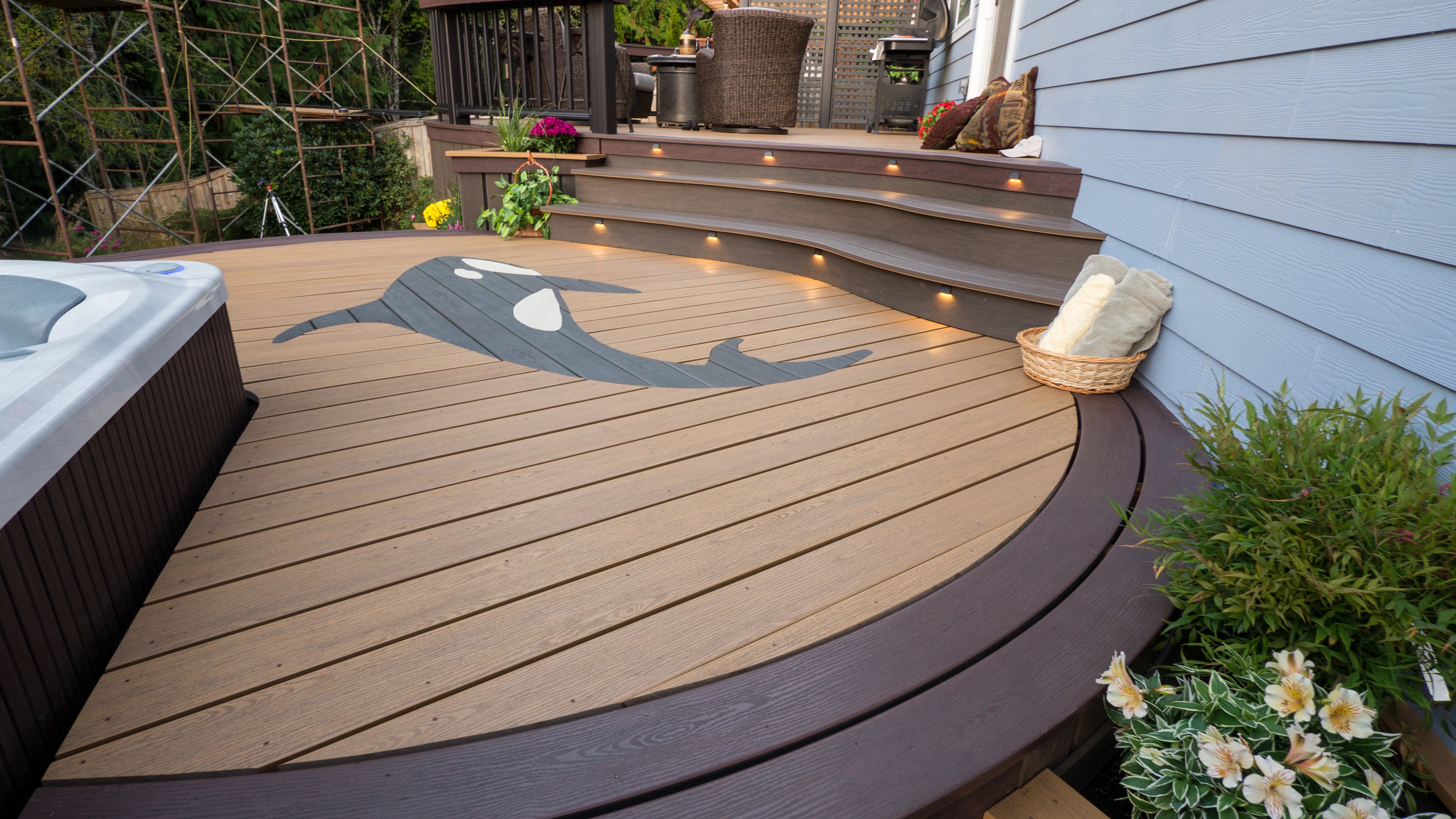 Best finished deck shots Composite Deck Direct