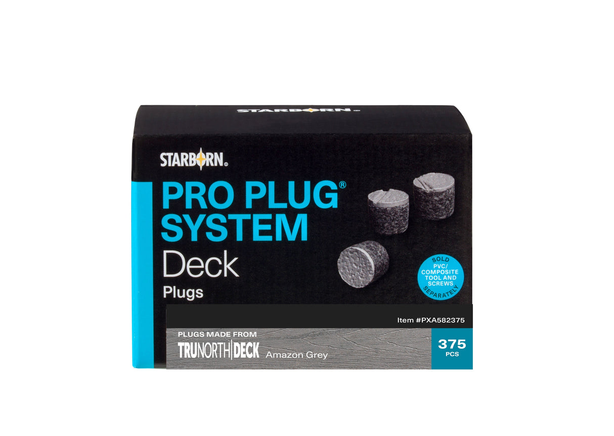Deck Plugs for TruNorth® boards - 375 pc - US West