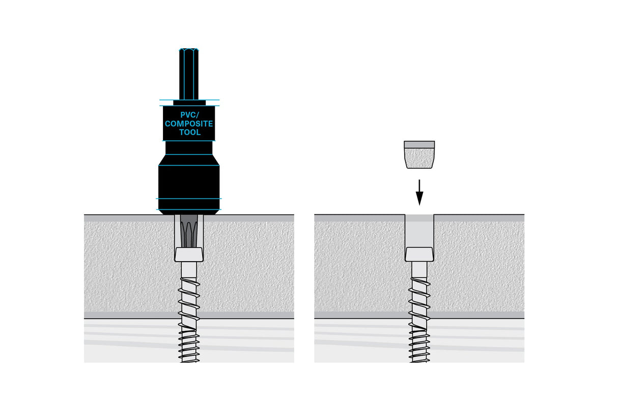 Deck Plugs for TruNorth® boards - 375 pc - BC