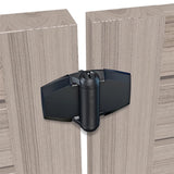 Hinge kits for composite fence