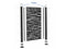 Poteaux pour Oasis Privacy Screen - BC
